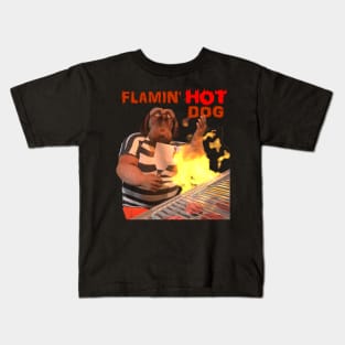 Flamin' HOT Dog Kids T-Shirt